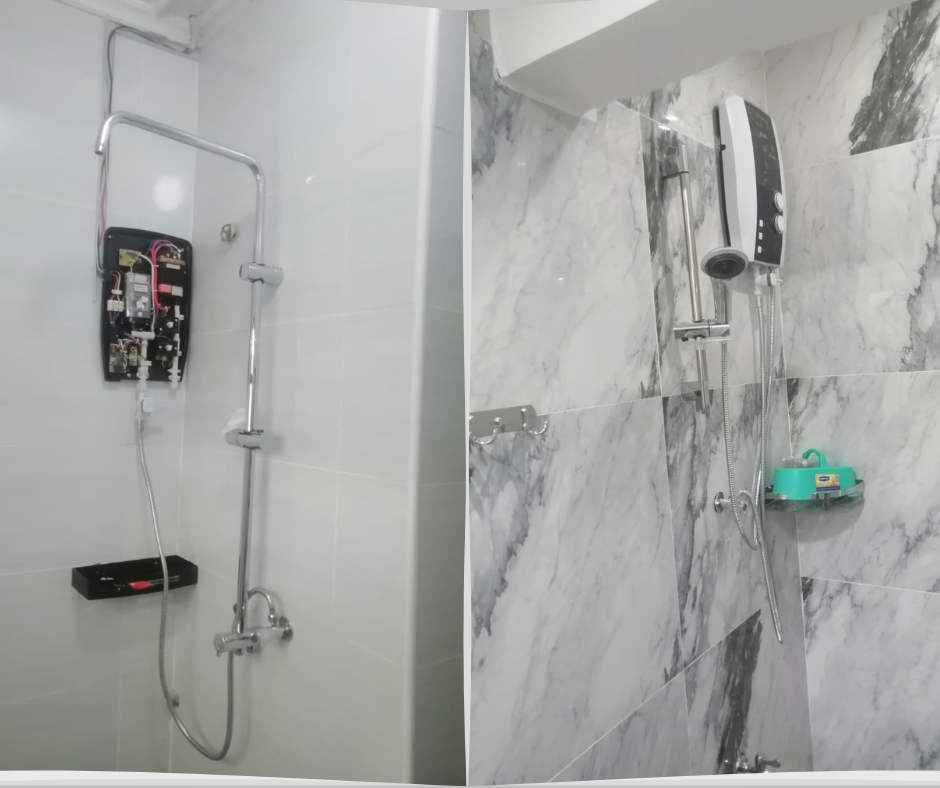 Commercial lighting installation